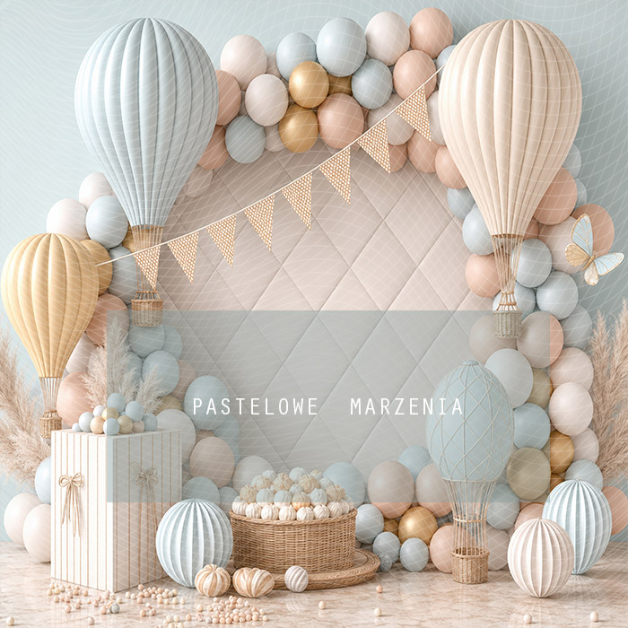 Tło fotograficzne materiałowe z kategorii Urodziny, Kadr 250x250 cm