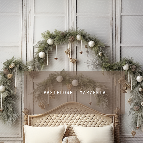 Fabric photographic backdrop from the Christmas category, Frame 250x250 cm
