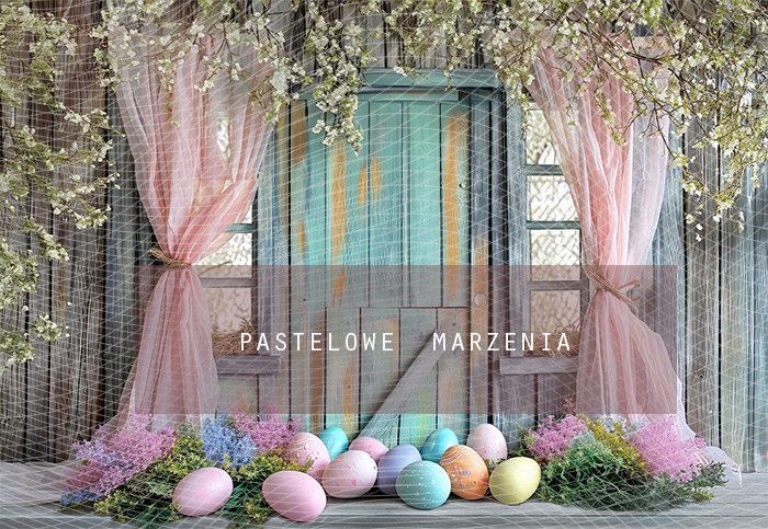 Fabric photographic backdrop from the Easter category, framing 290x200 cm