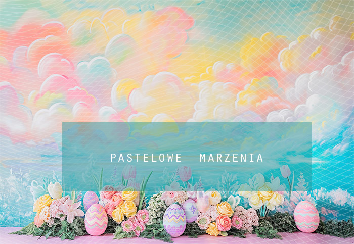 Fabric photographic backdrop from the Easter category, framing 290x200 cm