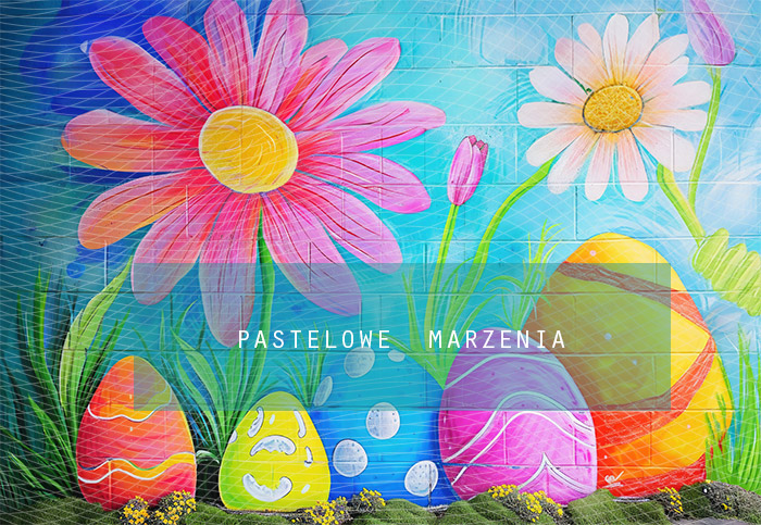 Fabric photographic backdrop from the Easter category, framing 290x200 cm