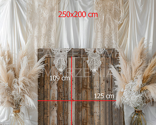 Fabric photographic backdrop from the Headrests category, framing 250x200 cm