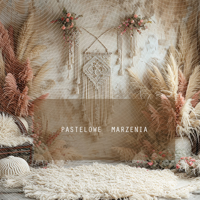 Fabric photographic backdrop from the Baptism category, Frame 250x250 cm
