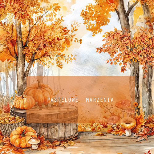 Tło fotograficzne materiałowe z kategorii Jesień, Kadr 250x200 cm