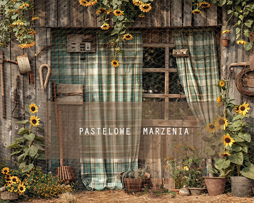 Fabric photographic backdrop from the Fall category, Frame 250x200 cm