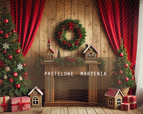 Fabric photographic backdrop from the Christmas category, Frame 250x200 cm