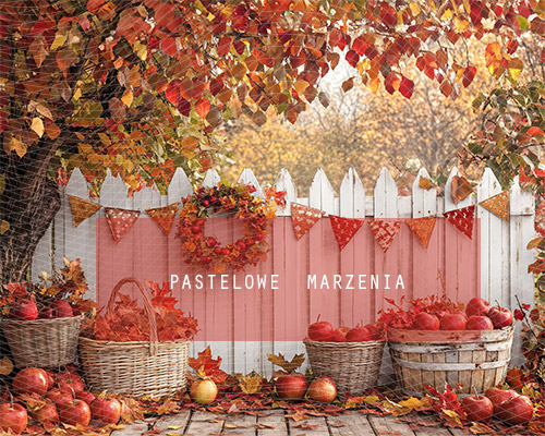 Fabric photographic backdrop from the Autumn category, Frame 250x200 cm