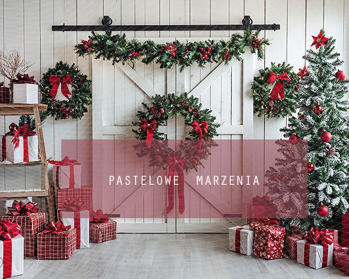 Fabric photographic backdrop from the Christmas category, Frame 250x200 cm