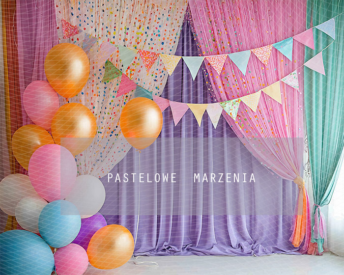 Fabric photographic backdrop from the Carnival category, Frame 250x200 cm