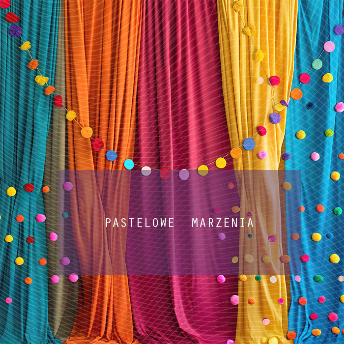 Fabric photographic backdrop from the Carnival category, Frame 250x250 cm