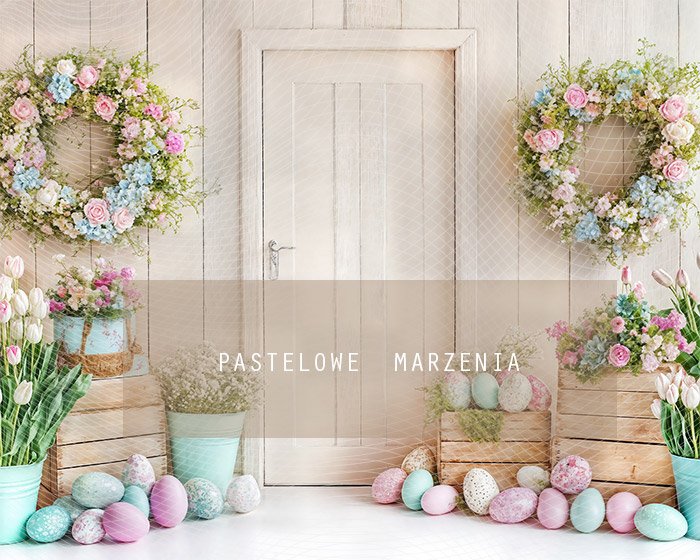 Fabric photographic backdrop from the Easter category, Frame 250x200 cm