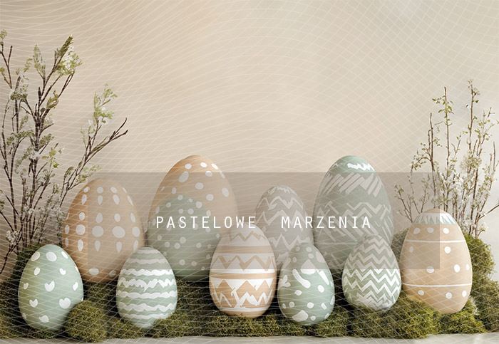 Fabric photographic backdrop from the Easter category, Frame 290x200 cm