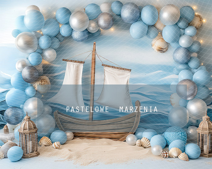 Fabric photographic backdrop from the Birthdays category, Frame 250x200 cm