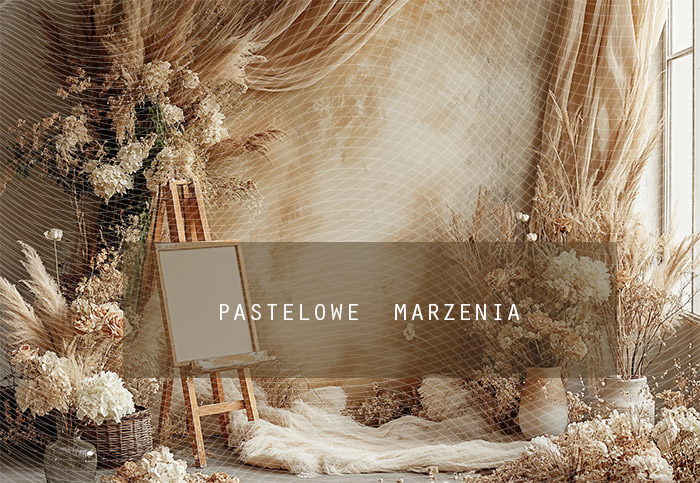 Fabric photographic backdrop from the Baptism category, Frame 290x200 cm