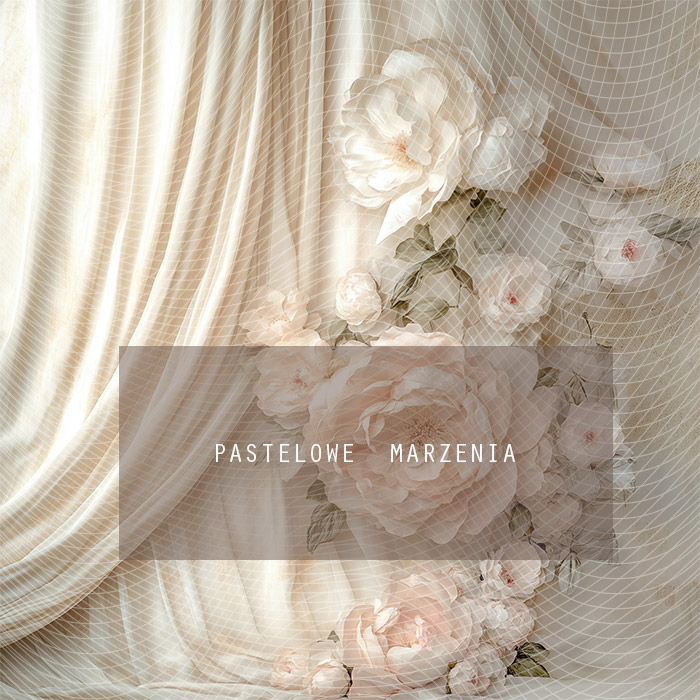 Fabric photographic backdrop from the Baptism category, Frame 250x250 cm