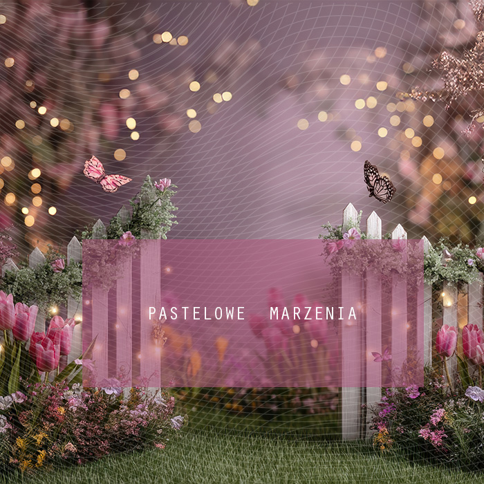 Fabric photographic backdrop from the Spring category, Frame 250x250 cm