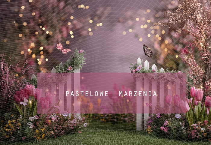 Fabric photographic backdrop from the Spring category, Frame 290x200 cm