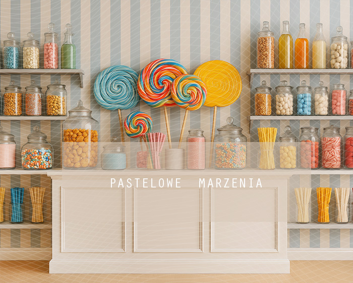 Fabric photographic backdrop from the Summer category, Frame 250x200 cm