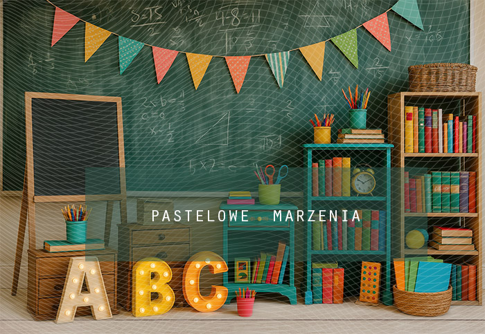 Fabric photographic backdrop from the School category, Frame 290x200 cm