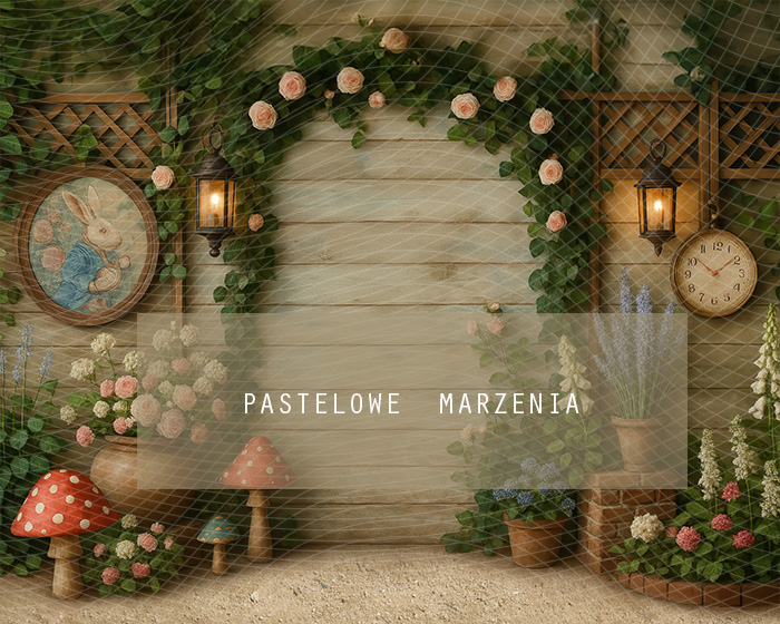 Fabric photographic backdrop from the Teenager category, Frame 250x200 cm