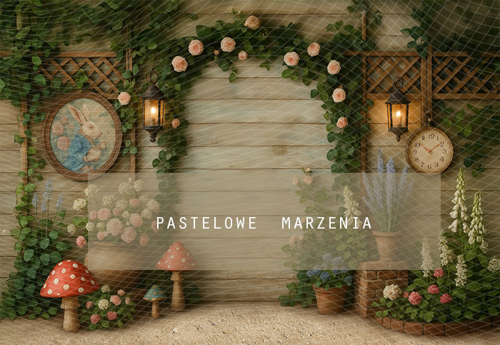 Fabric photographic backdrop from the Teenager category, Frame 290x200 cm