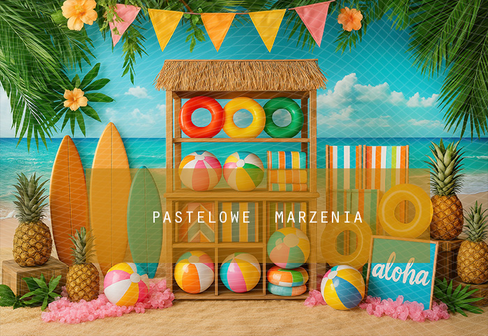 Tło fotograficzne materiałowe z kategorii Lato, Kadr 290x200 cm
