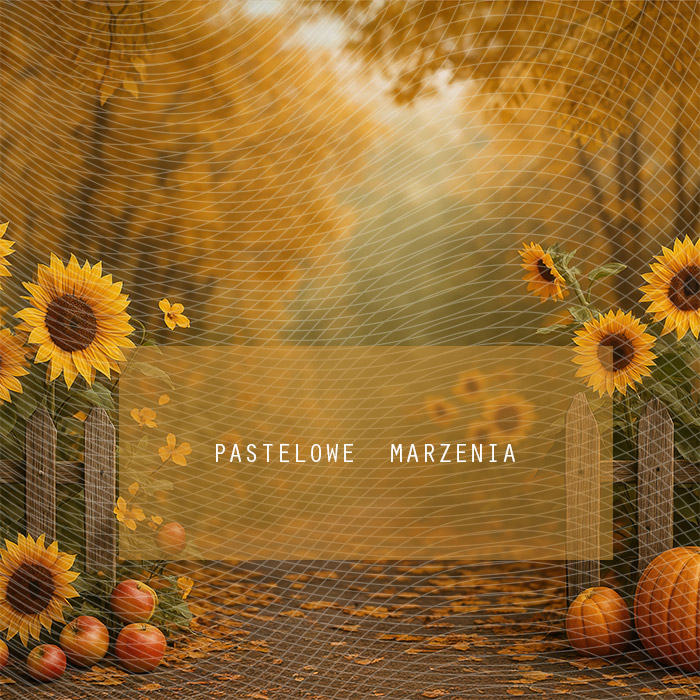 Tło fotograficzne materiałowe z kategorii Jesień, Kadr 250x250 cm