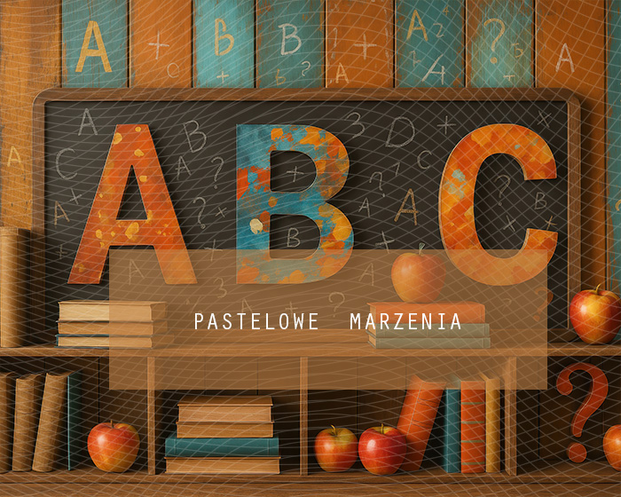 Fabric photographic backdrop from the School category, Frame 250x200 cm