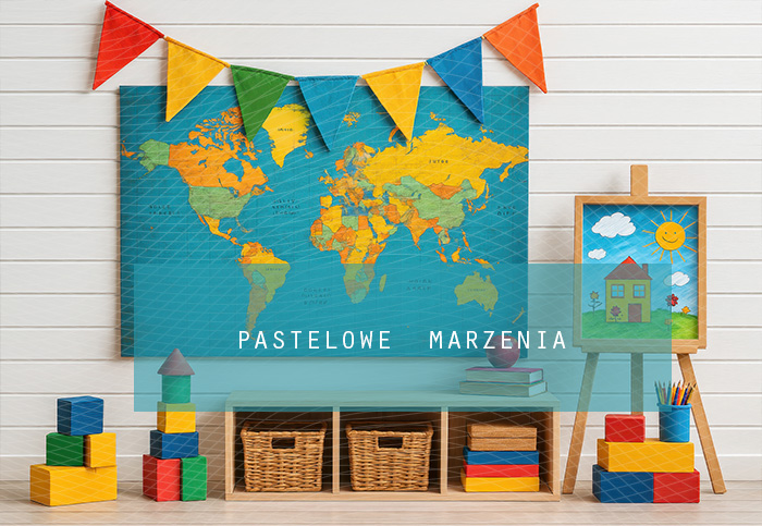 Fabric photographic backdrop from the School category, Frame 290x200 cm