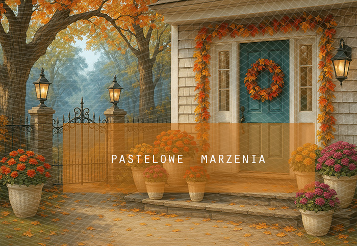 Fabric photographic backdrop from the Autumn category, Frame 290x200 cm