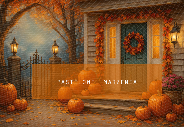 Fabric photographic backdrop from the Autumn category, Frame 290x200 cm