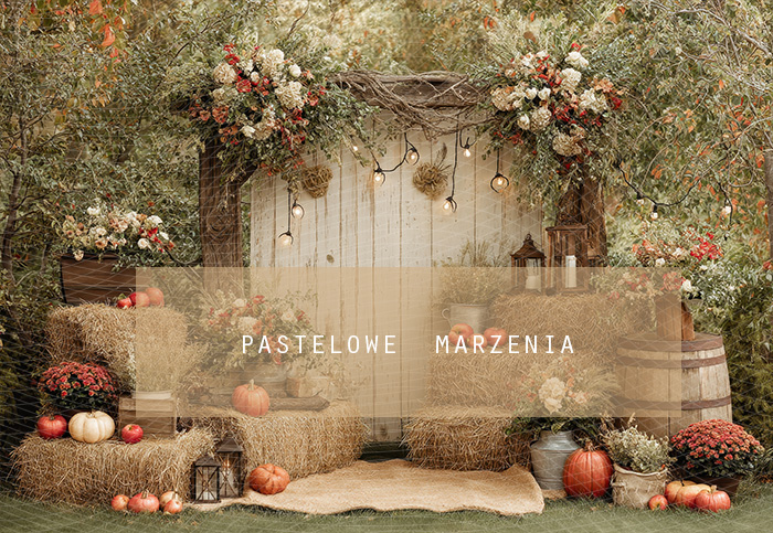 Fabric photographic backdrop from the Autumn category, Frame 290x200 cm