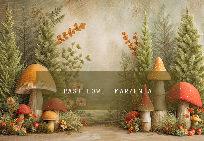 Fabric photographic backdrop from the Autumn category, Frame 290x200 cm