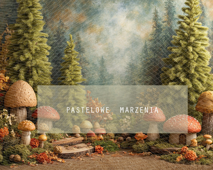 Fabric photographic backdrop from the Autumn category, Frame 250x200 cm