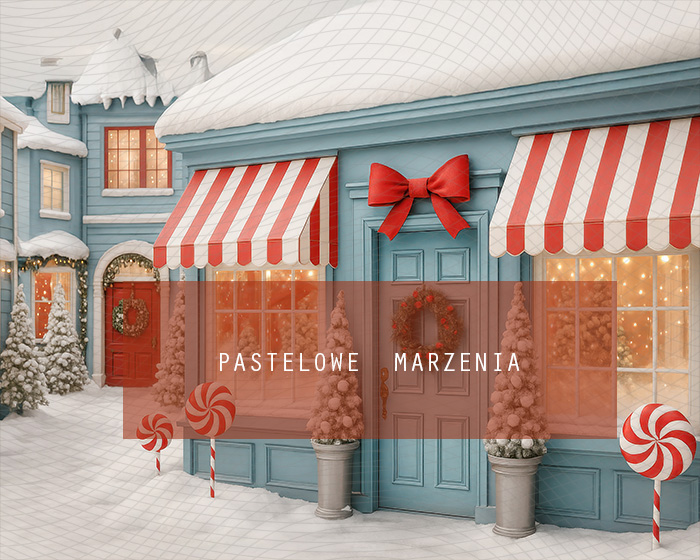 Fabric photographic backdrop from the Christmas category, Frame 250x200 cm