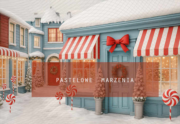 Fabric photographic backdrop from the Christmas category, Frame 290x200 cm