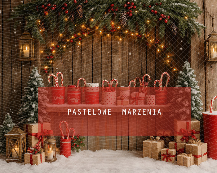 Fabric photographic backdrop from the Christmas category, Frame 250x200 cm