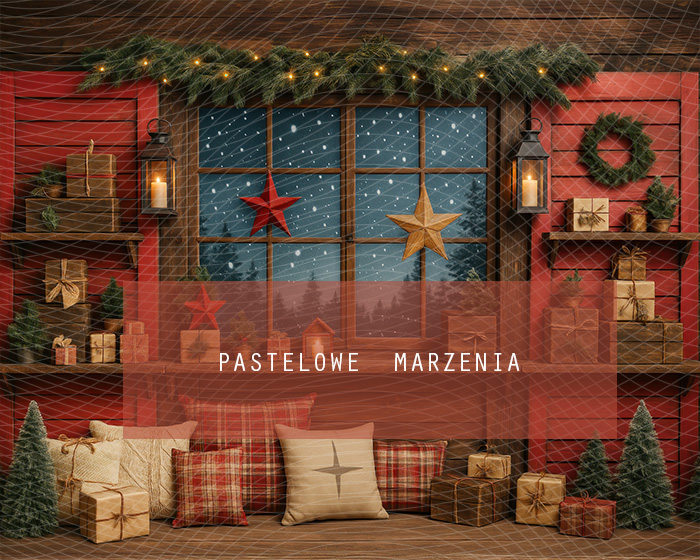 Tło fotograficzne materiałowe z kategorii Boże Narodzenie, Kadr 250x200 cm