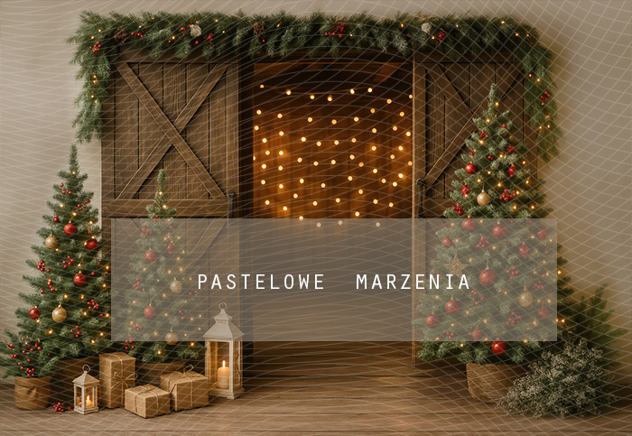 Tło fotograficzne materiałowe z kategorii Boże Narodzenie, Kadr 290x200 cm