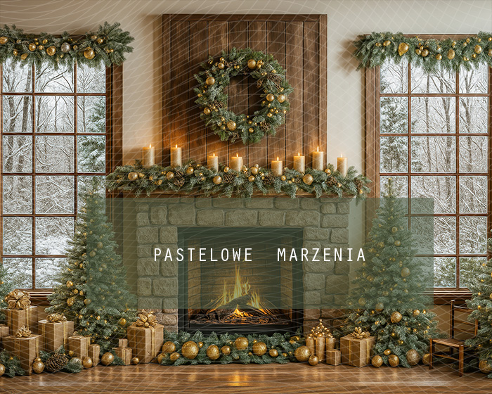 Tło fotograficzne materiałowe z kategorii Boże Narodzenie, Kadr 250x200 cm