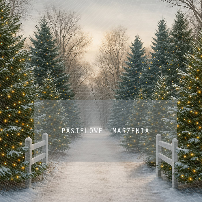 Tło fotograficzne materiałowe z kategorii Boże Narodzenie, Kadr 250x250 cm