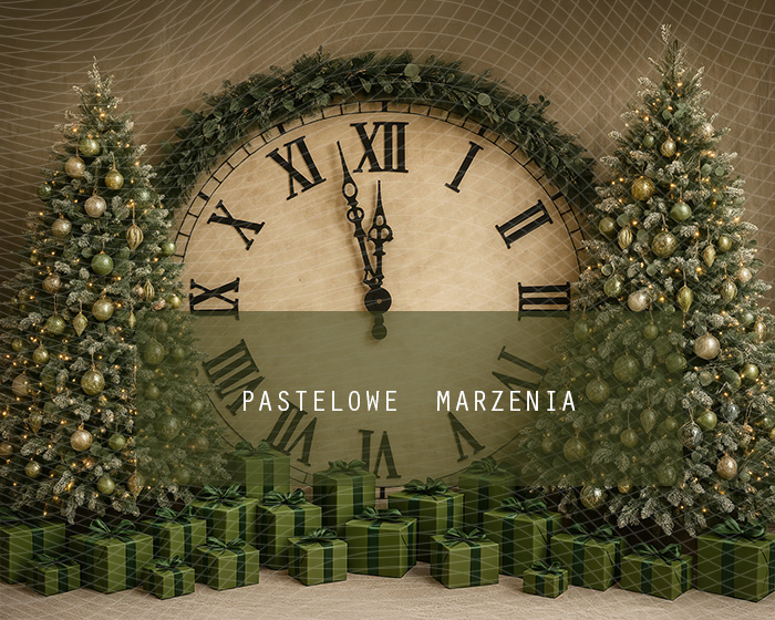 Fabric photographic backdrop from the Christmas category, Frame 250x200 cm
