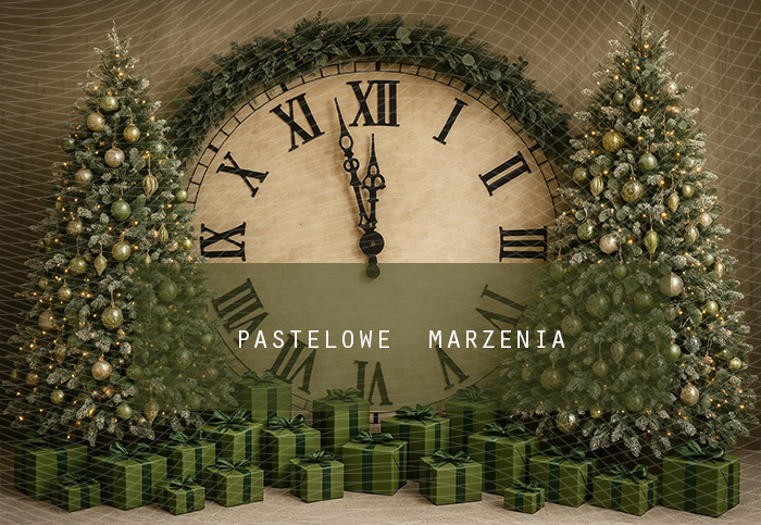 Fabric photographic backdrop from the Christmas category, Frame 290x200 cm
