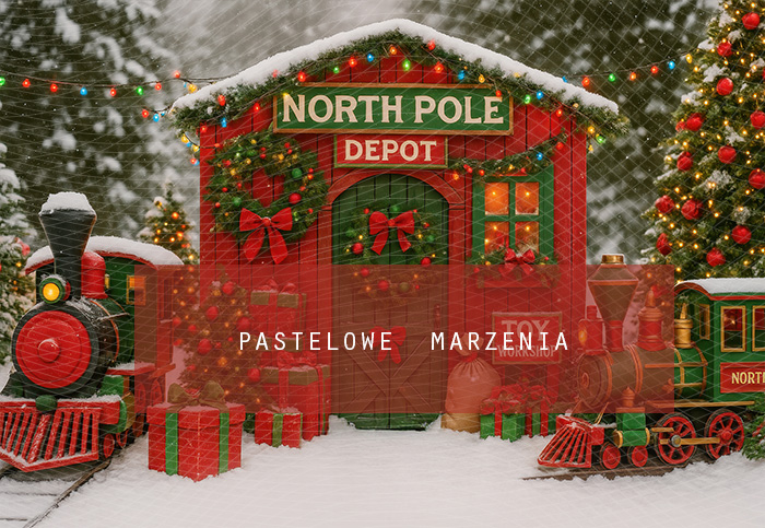 Tło fotograficzne materiałowe z kategorii Boże Narodzenie, Kadr 290x200 cm