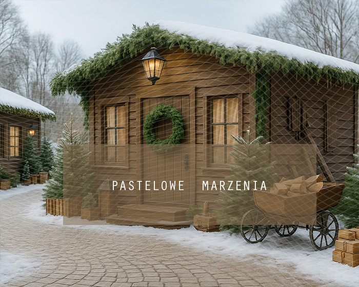 Fabric photographic backdrop from the Christmas category, Frame 250x200 cm