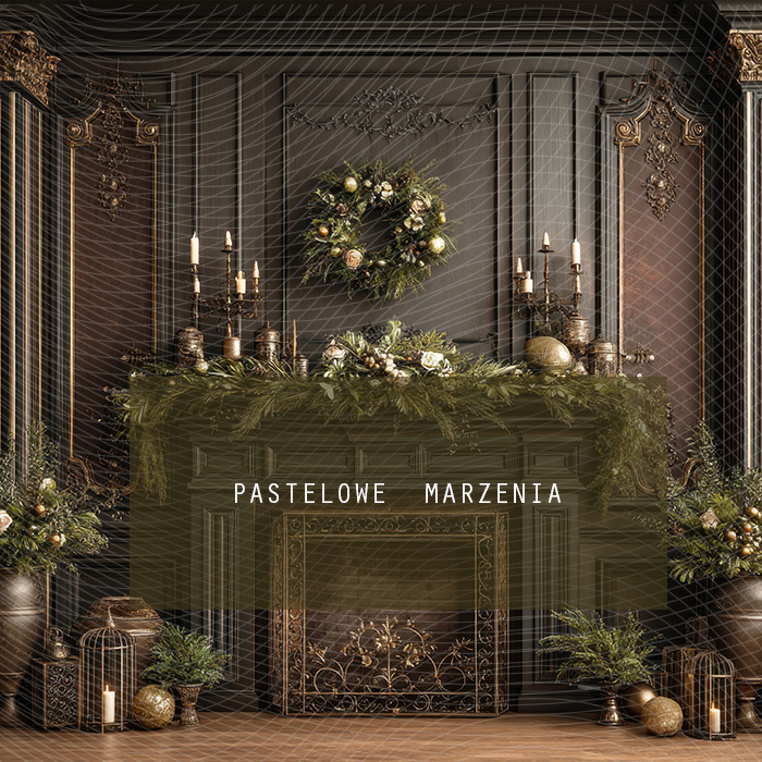 Tło fotograficzne materiałowe z kategorii Boże Narodzenie, Kadr 250x250 cm
