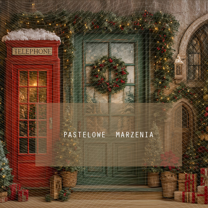 Tło fotograficzne materiałowe z kategorii Zima, Kadr 250x250 cm