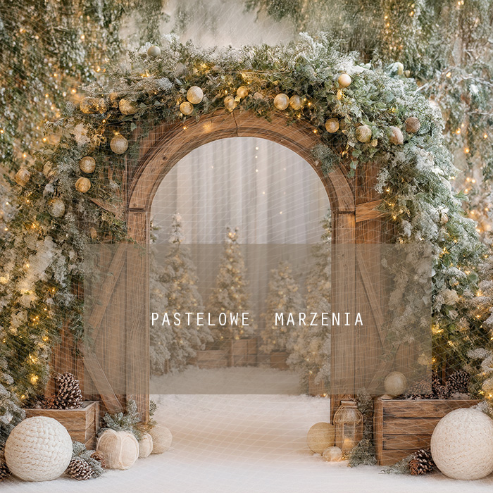 Tło fotograficzne materiałowe z kategorii zima Kadr 250x250 cm