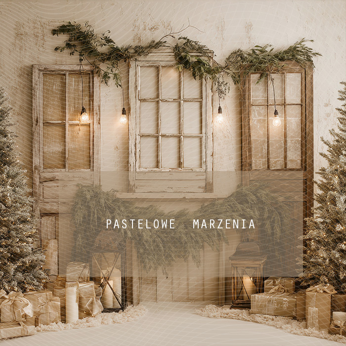 Tło fotograficzne materiałowe z kategorii zima Kadr 250x250 cm