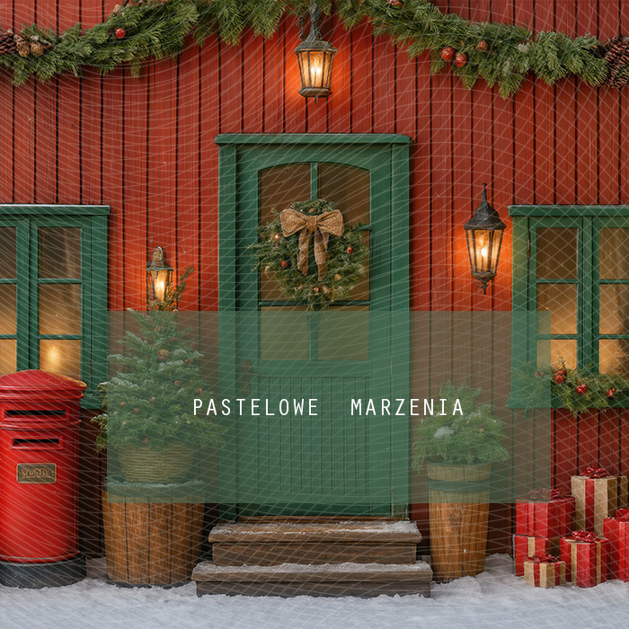 Fabric photographic background from the Christmas category, Crop 250x250 cm